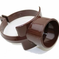 110mm Brown Soil Pipe Strap On Boss - SG40BR
