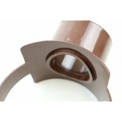 110mm Brown Soil Pipe Strap On Boss To Fit A 32mm Pipe- SG40BR