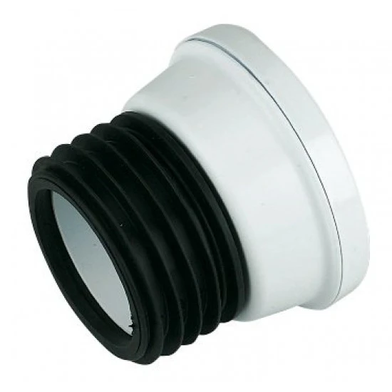 WC Toilet Straight Connector