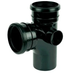 Soil Pipe Branch 92.5º (SP190B) Black Soil Pipe Branch 92.5º (SP190B) Black