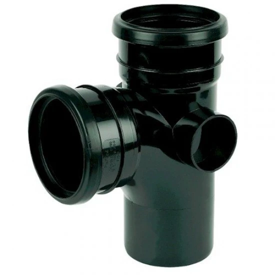 Soil Pipe Branch 92.5º (SP190B) Black  