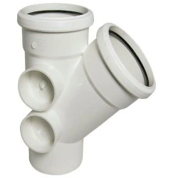 Soil Pipe 135º Branch White 
