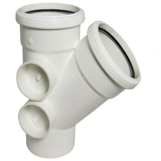 Soil Pipe 135º Branch White 