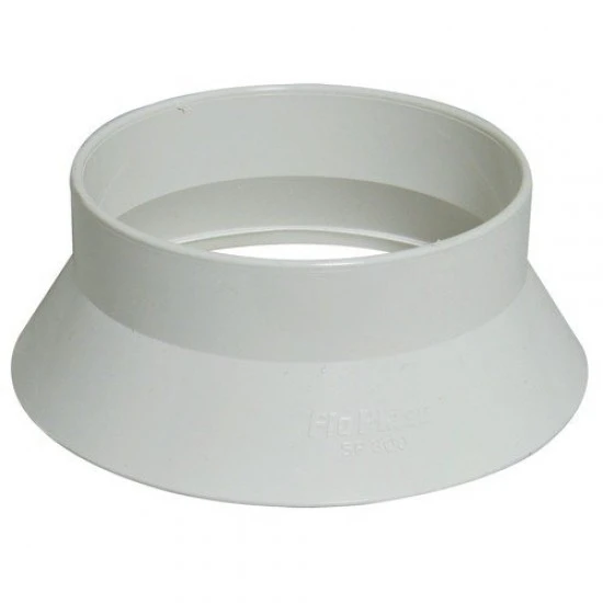 White Pipe Roof Weathering Collar