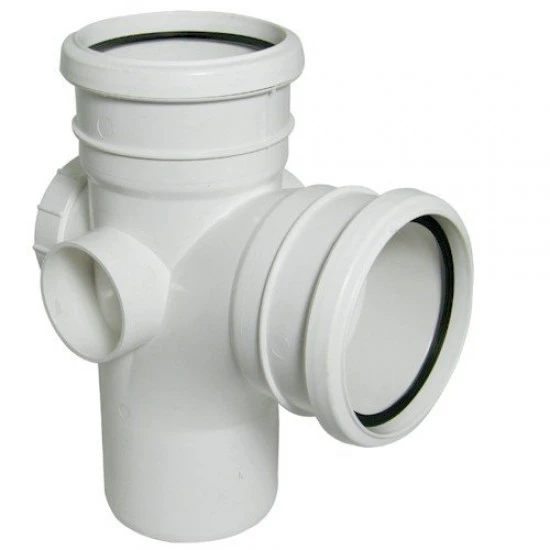 Soil Pipe 92.5º Access Branch White