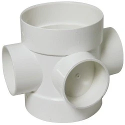 White 110mm Short Boss Pipe