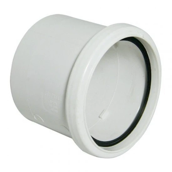 110mm White Soil Pipe Connector