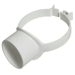 110mm White Strap-On Boss Pipe 110mm White Strap-On Boss Pipe