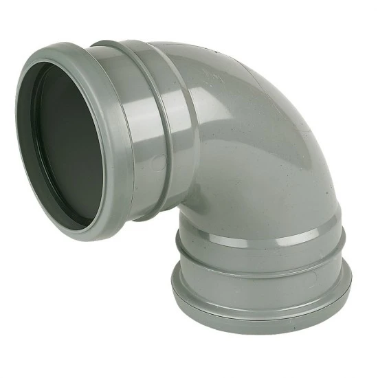 (SP561G) Soil Pipe 90º Bend Double Socket Grey (SP561G) Soil Pipe 90º Bend Double Socket Grey