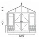 Conservatory 3.0m x 3.5m Edwardian On Dwarf Walls Conservatory 3.0m x 3.5m Edwardian On Dwarf Walls