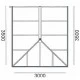 Conservatory 3.0m x 3.5m Edwardian On Dwarf Walls Conservatory 3.0m x 3.5m Edwardian On Dwarf Walls