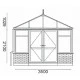 Conservatory 3.5m x 4m Edwardian On Dwarf Walls Conservatory 3.5m x 4m Edwardian On Dwarf Walls