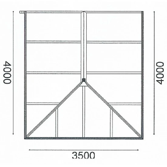 Conservatory 3.5m x 4m Edwardian On Dwarf Walls Conservatory 3.5m x 4m Edwardian On Dwarf Walls