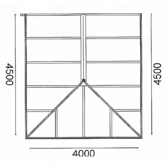 Conservatory 4.0m x 4.5m Edwardian On Dwarf Walls 