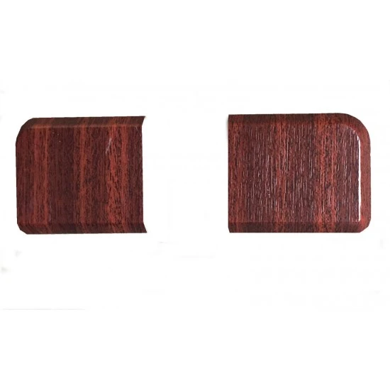 Mahogany Window Board End Caps 1 pair