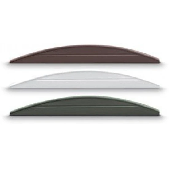 PVCu Plastic Convex Max 300mm High Decorative Gravel Boards