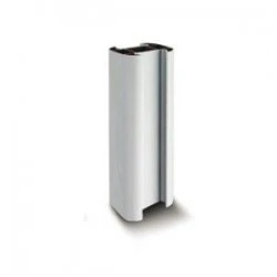 PVCu Plastic White In-line Garden Fence Post