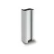 PVCu Plastic White In-line Garden Fence Post