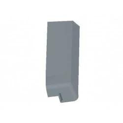 300mm Square Corner - Plain Anthracite Grey
