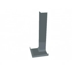300mm Internal Square Corner - Plain Anthracite Grey
