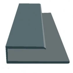Starter Trim For Hollow Grey - RAL 7045