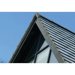 Plain dark grey fascia boards