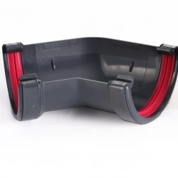 Anthracite 7016 Round Guttering 135 Degree Angle