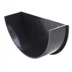 Anthracite 7016 Round Internal Stop End