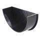 Anthracite 7016 Round Internal Stop End