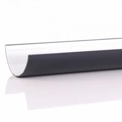 Anthracite 7016 Round Gutter 4 m Length