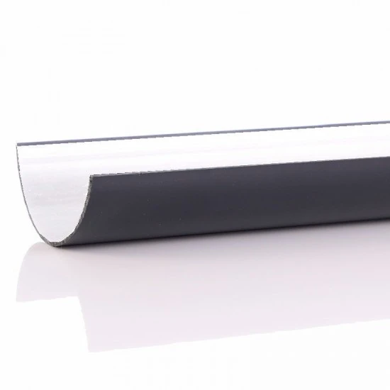 Anthracite 7016 Round Gutter 4 m Length