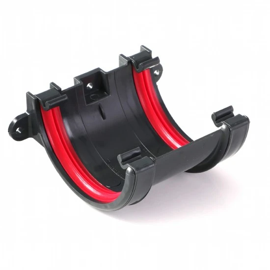 Anthracite 7016 Round Gutter Union