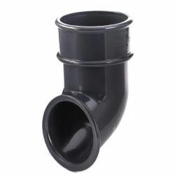 Anthracite 7016 Round Down Pipe Shoe Spout