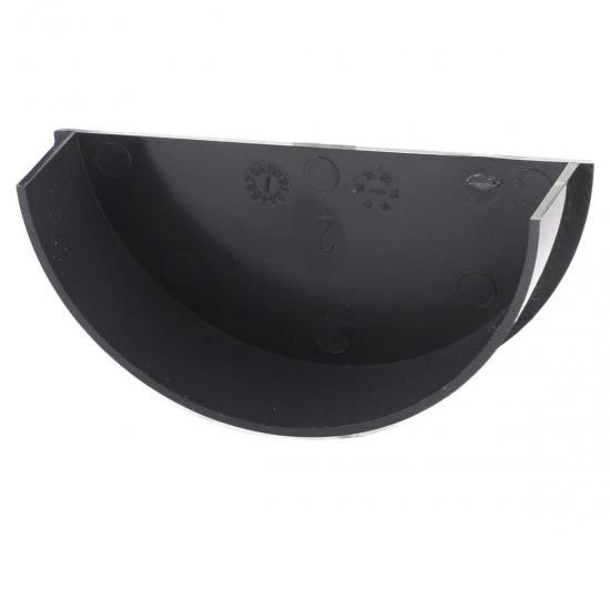 Anthracite 7016 Round Internal Stop End