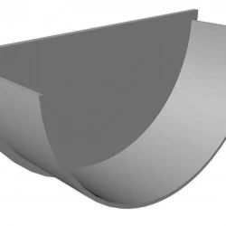 Deepflow/ Anthracite Grey Internal Stopend - RAL 7016 - uPVC Deepflow/ Anthracite Grey Internal Stopend - RAL 7016 - uPVC