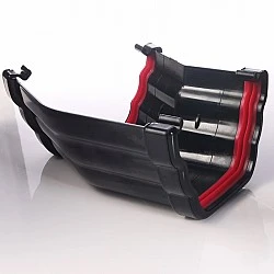Ogee Guttering 135 Degree Angle Black