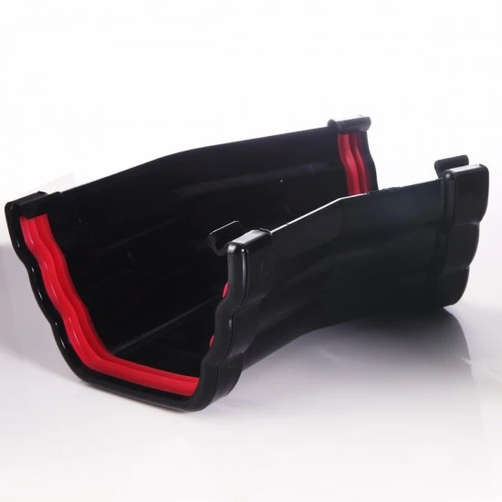 Ogee Guttering 135 Degree Angle Black