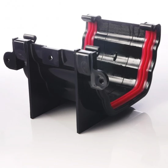 Ogee Guttering Union Brilliant Black