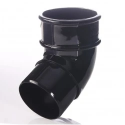 112° Offset Bend - Black Round