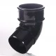 112° Offset Bend - Black Round