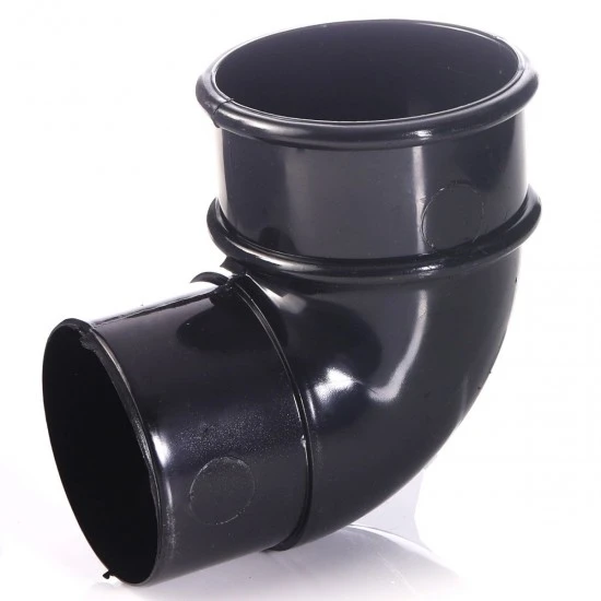 Black - 90° Degree Offset Bend - uPVC