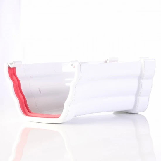 Ogee Guttering 150 Degree Angle White