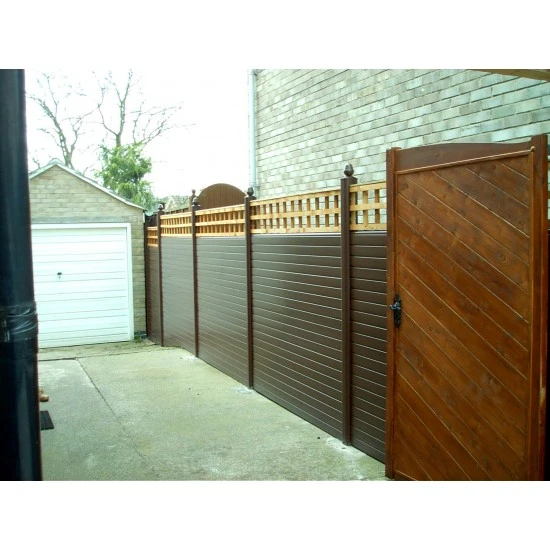 Plastic Gravel Boards 300mm Brown