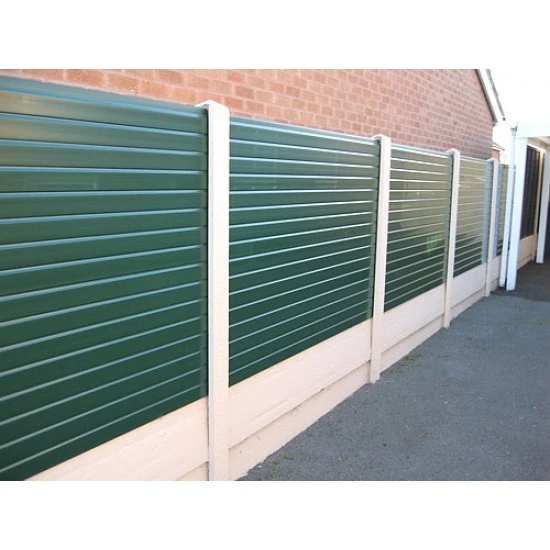 Plastic Fence Panels Green