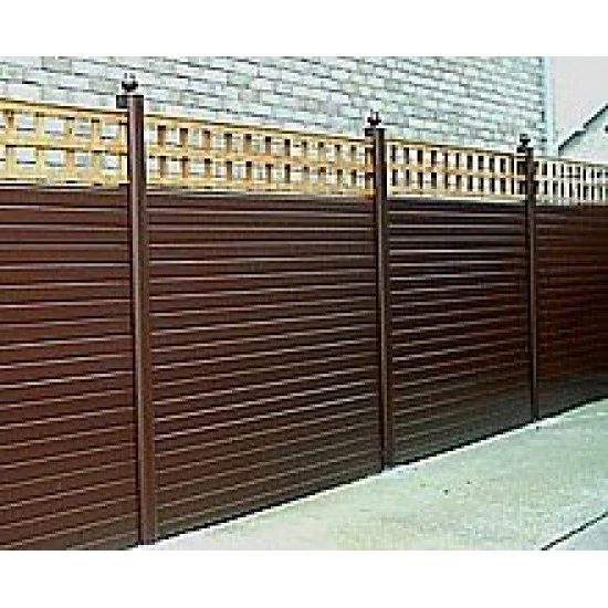 Plastic Gravel Boards 300mm Brown