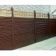 Plastic Gravel Boards 300mm Brown