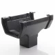Anthracite Square Running Outlet 7016  