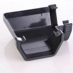 Anthracite Grey Square 90 Degree Angle 7016 