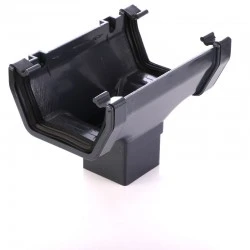Anthracite Square Running Outlet 7016  