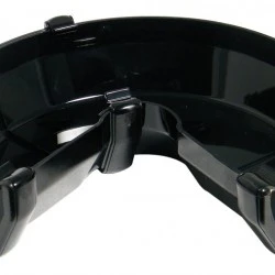 Black Square Gutter Adjustable Angle 50° - 156° (RAS3B)